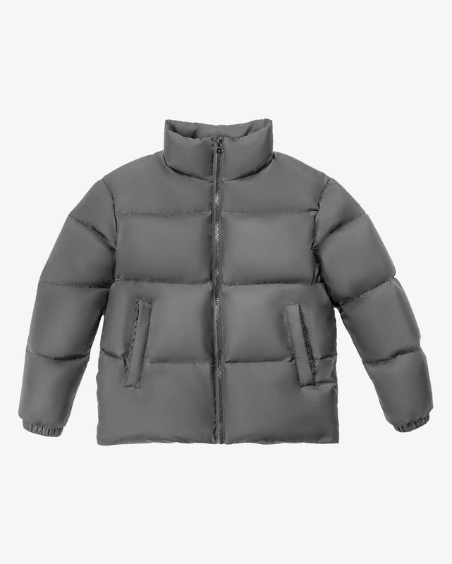 Down jacket AW25 gray