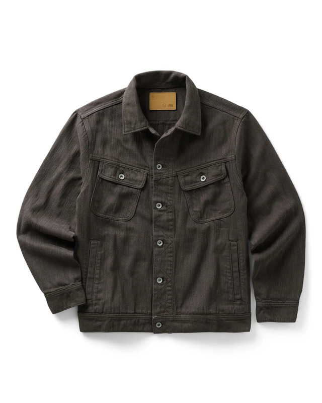 The Long Haul Jacket in Soil Slub Denim