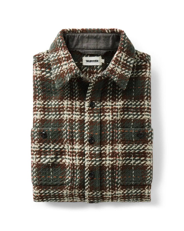 The Cutter Overshirt in Buzzard Check