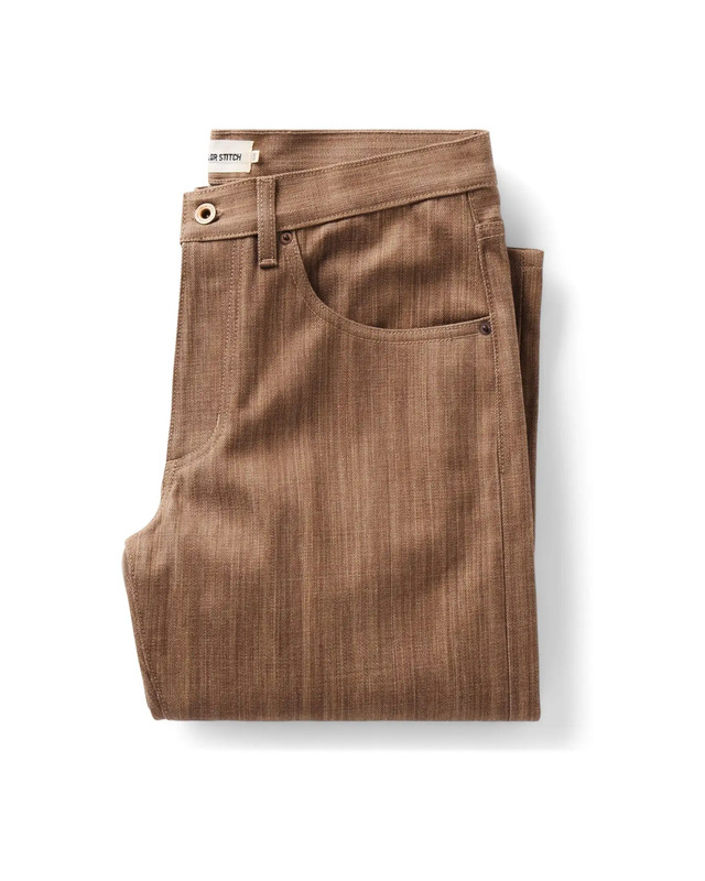 The Straight Jean in Kakishibu Selvedge