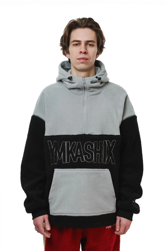 Little Lamb hoodie black/gray