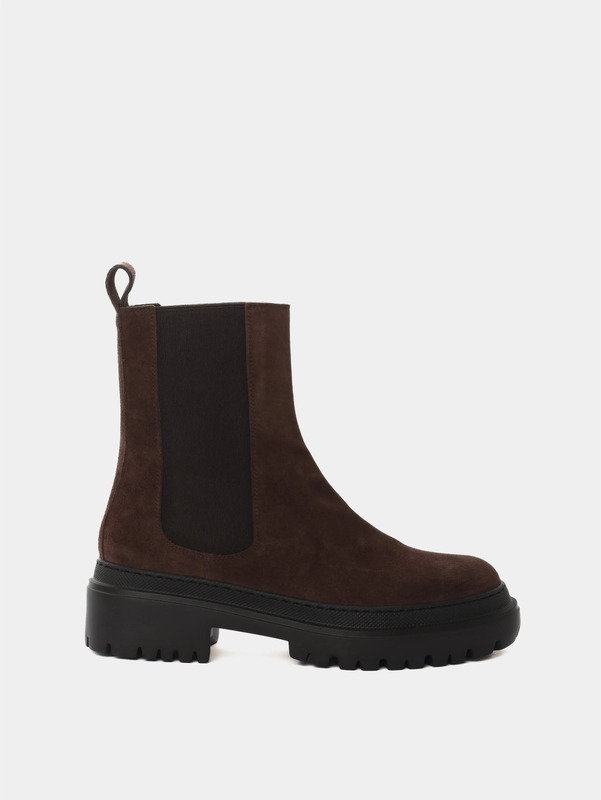 Corticella Brown Suede Unlined Boot