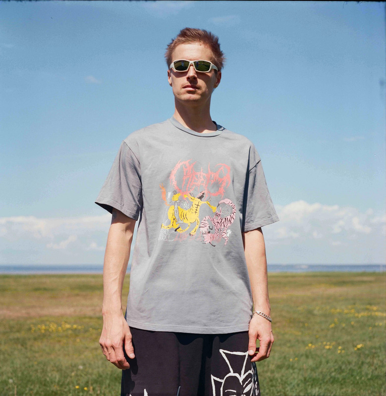 T-shirt Battle gray