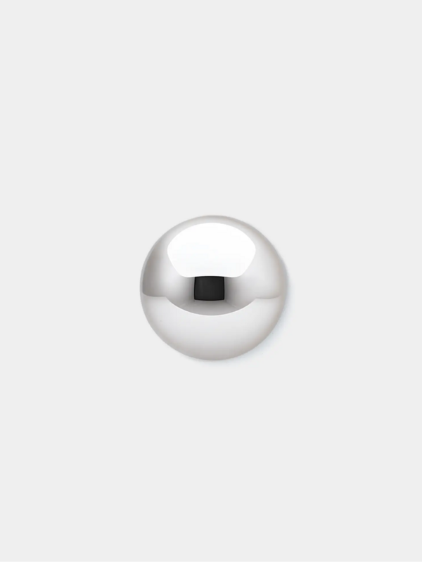 Dome Clip Silver