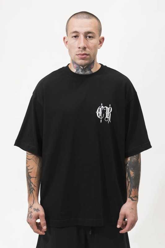 T-shirt Over T Gothic CR Black