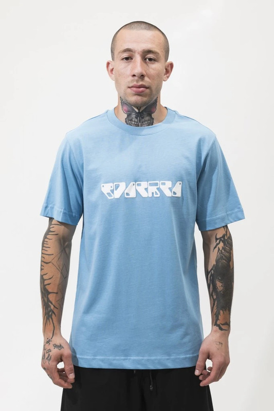 Regular Digital Logo T-Shirt Light Blue