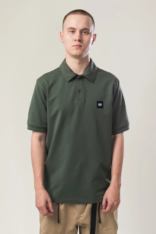 Scout polo shirt Swamp green