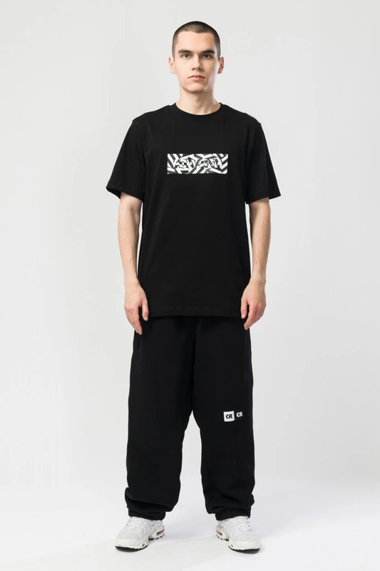 T-shirt Regular Dazzle Box Black