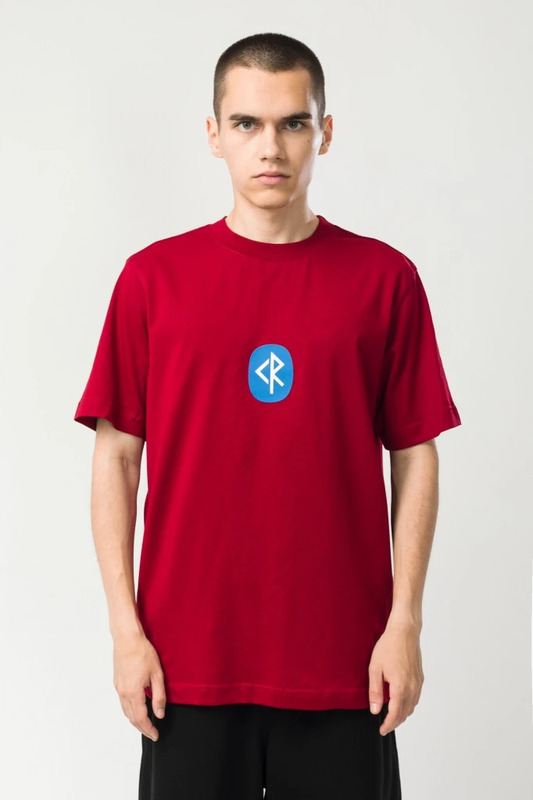 T-shirt Regular Blue Tooth Burgundy
