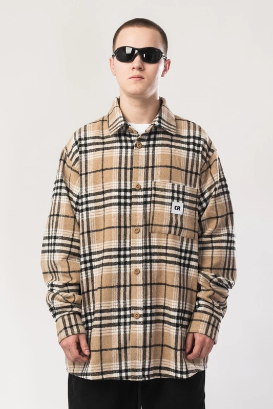 Harbor Shirt Beige/Black/White