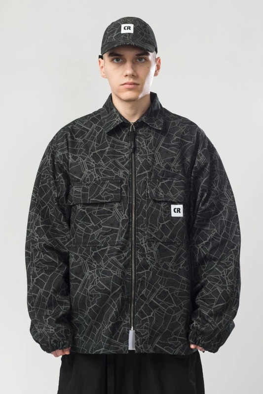 Chest Cargo Shirt City black