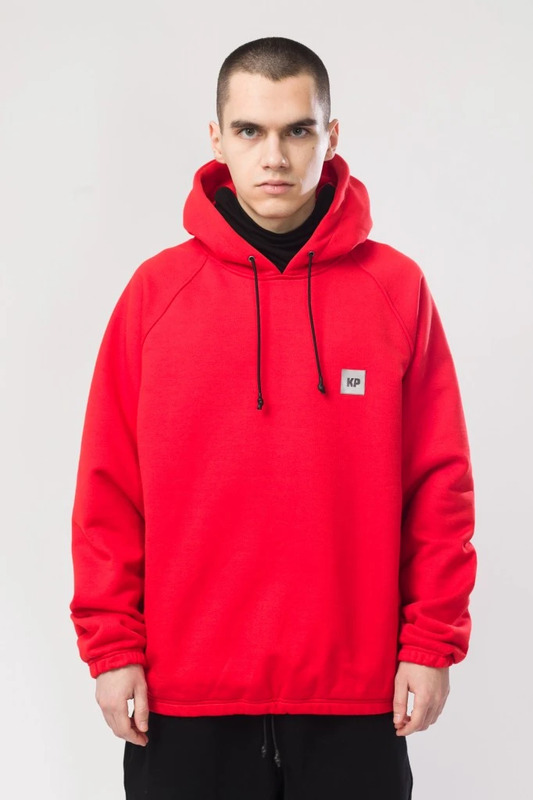 Sweatshirt Solid Red Code