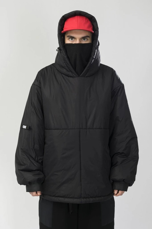 Padded hoodie INS Hood COR Black