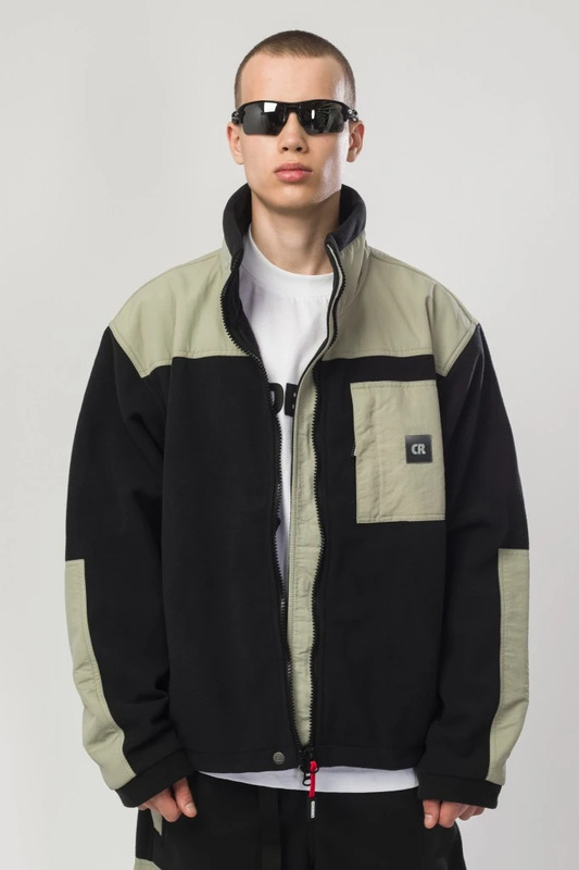 Outerblock Jacket Black/Olive Pale