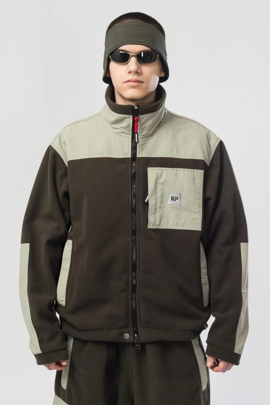 Jacket Outerblock Dark Swamp/Olive Pale