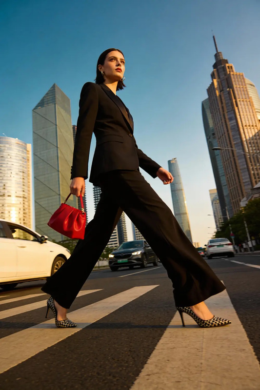 Minimal Chic Street Style Outfit – Elegant Urban Fashion Look