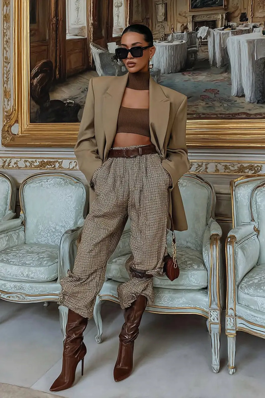 Jacquemus Outfit Autumn Aesthetic Fashion Model Moodboard Campaign