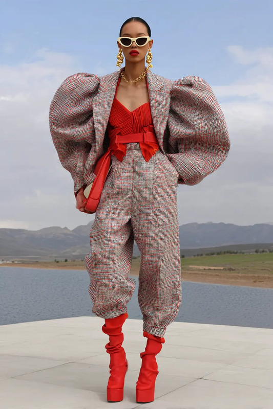 Jacquemus Outfit Autumn Aesthetic Fashion Model Moodboard Campaign
