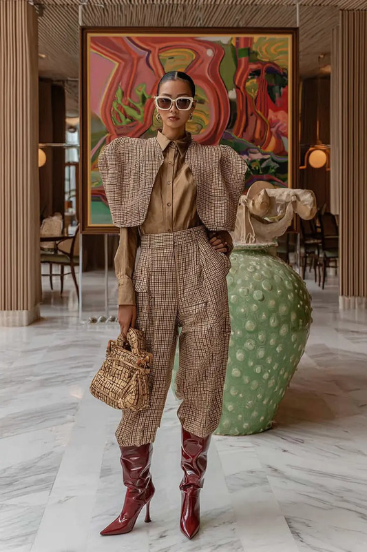 Jacquemus Outfit Autumn Aesthetic Fashion Model Moodboard Campaign