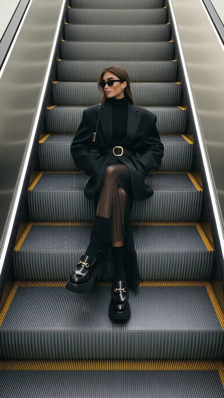 Escalators were made for this, right?! 🤩😉

In collaboration with @varialai &amp; @alxandrva.ai 

#ai #aifashion #aistyle #aivisuals #aiphotography #aimodeling #aimodels #aiphoto #virtualmodel #aigirl #delicatebeauty #AlCreations #FashionShoot #aicreator #visualbranding #aivisuals #creativedirection #aibranding #aigenerated #aidesign