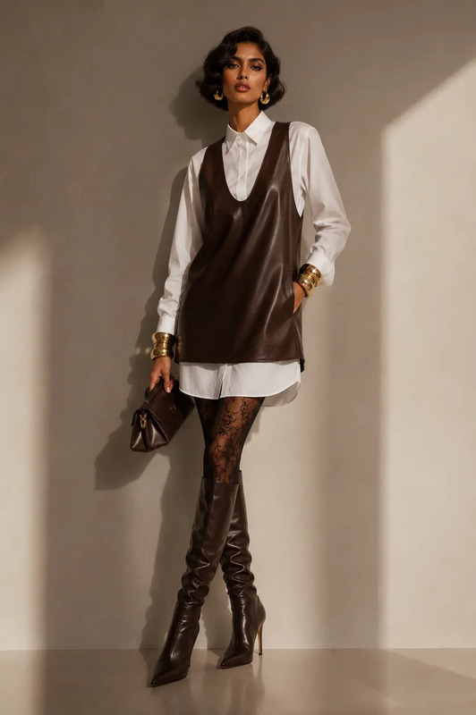 outfit layering.