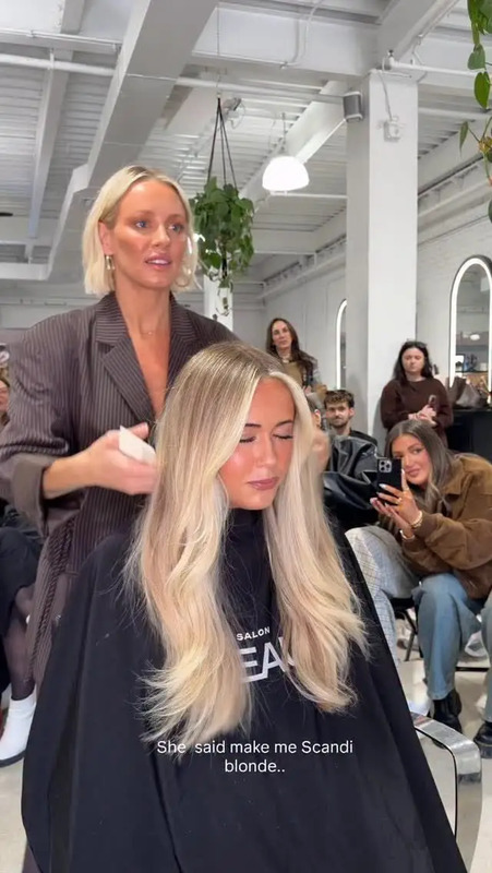 She said scandi.. I said OKUUUUUUR babyyy 💌 Look created for my class in Boston with @jaye_edwards Yesterdays X just landed in CHICAGO for class today, Fuelled by Starbucks ❤️❤️❤️