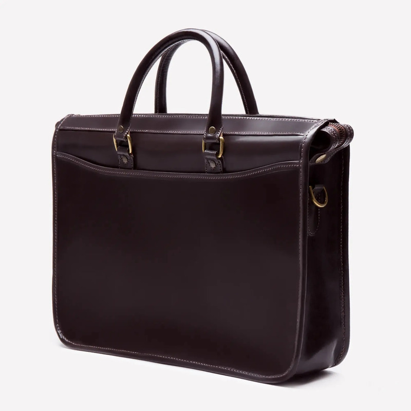 Handmade Leather Mayfair Briefcase