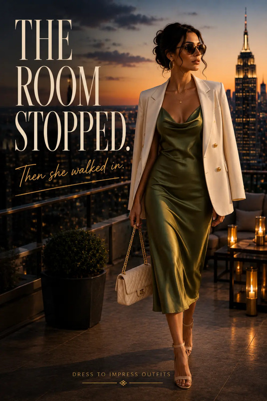 Dress to Impress Outfit | The Room Stopped.