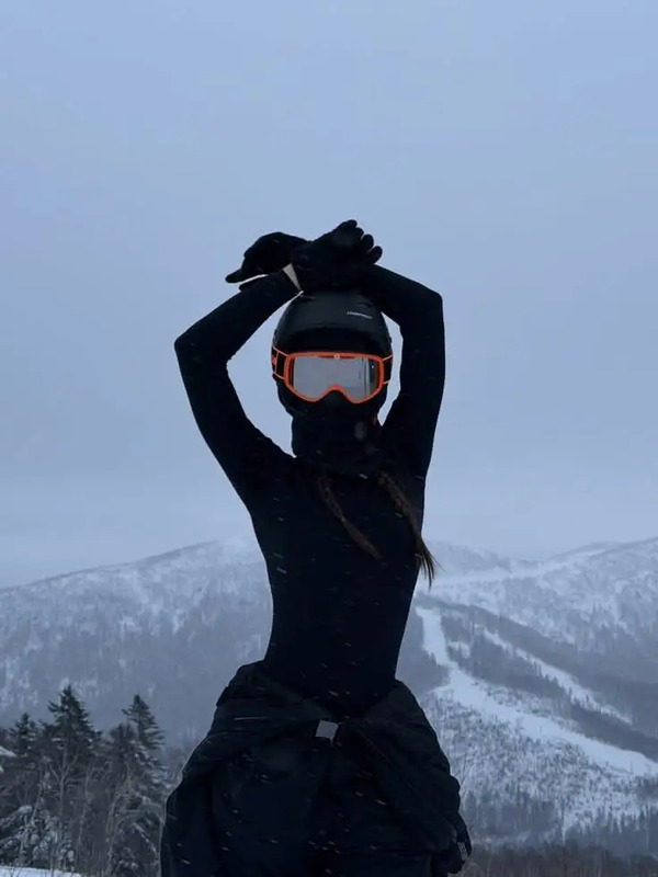 #skiing aesthetic #tiktok #trending