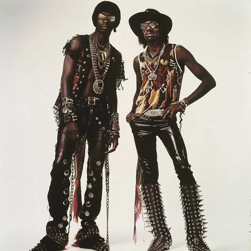 Photo by Boss Tweed from the West African Glam Punk/Funk revival of the early 2000s.