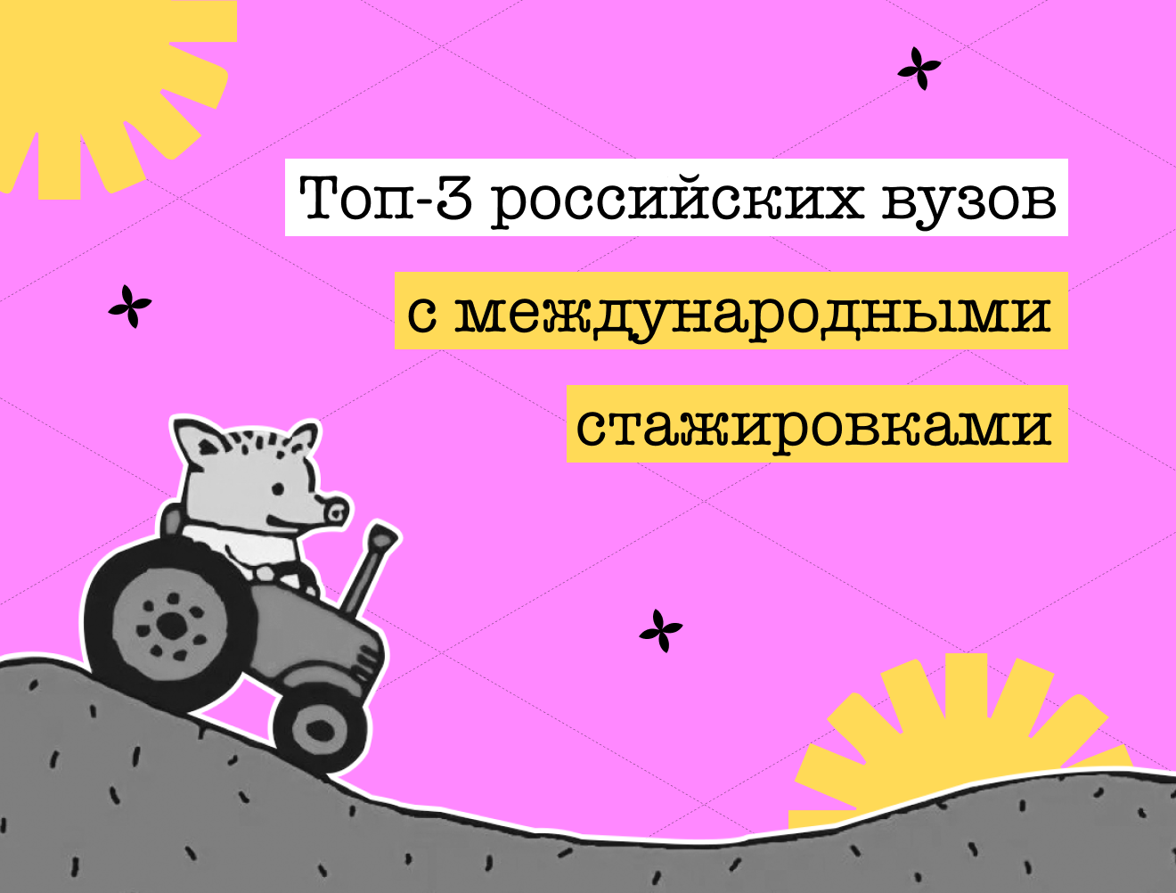 Топ-3 российских вузов с международными стажировками