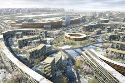 Из аэропорта в «Седьмое небо»: как старая взлетная полоса превращается в город будущего