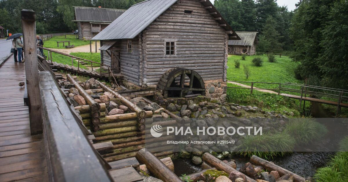Водяная мельница в Бугрово