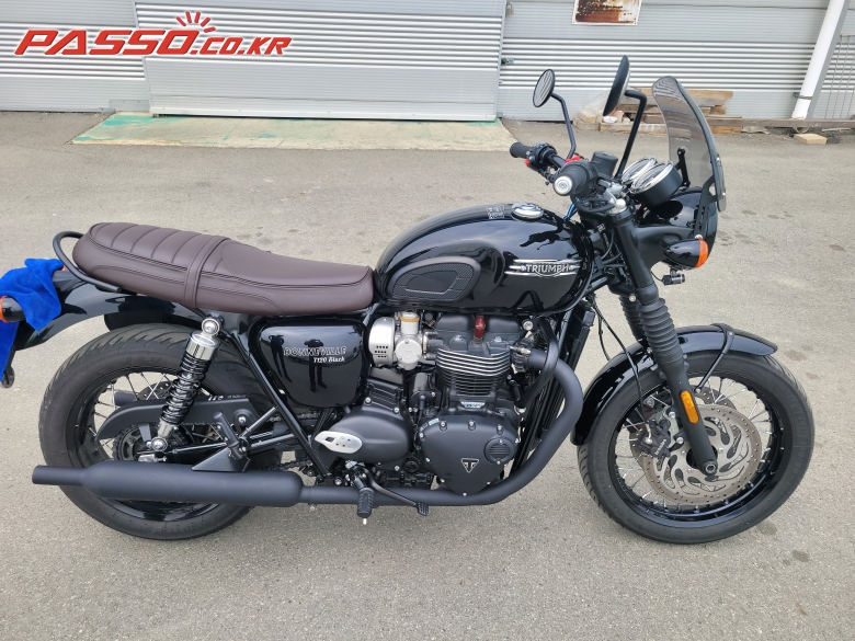 Triumph 본네빌 T120 블랙