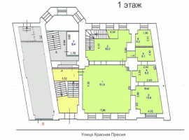 Аренда Помещения Свободного Назначения в Москве 270 м2 метро Улица 1905 года минифото 6