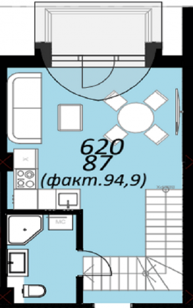 Переведеновский 13 с 18  87  кв м минифото 3