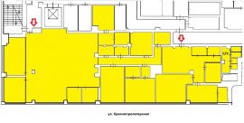 аренда офисного блока 616 м Новослободская