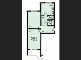 Продажа 2х комнатной квартиры на улице Новогиреевская 31 минифото 32