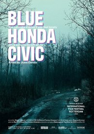Blue Honda Civic