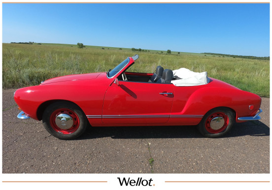 Изображение лота 1968 Volkswagen Karmann Ghia Type 14 Convertible