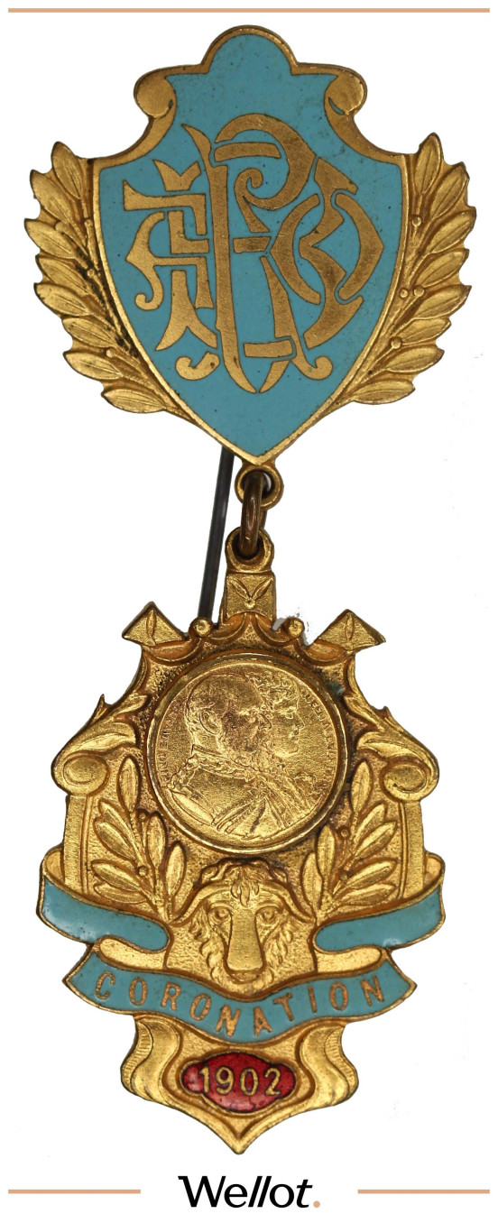 Изображение лота Масонский Знак 1902 Эдуард VII Великобритания