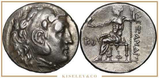 Изображение лота Тетрадрахма 336-323 до Н.Э. Александр III Великий Македонское Царство