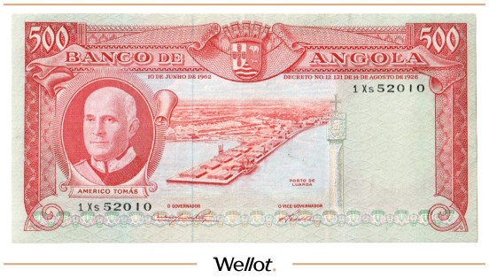 Изображение лота 500 Эскудо 1962 Ангола