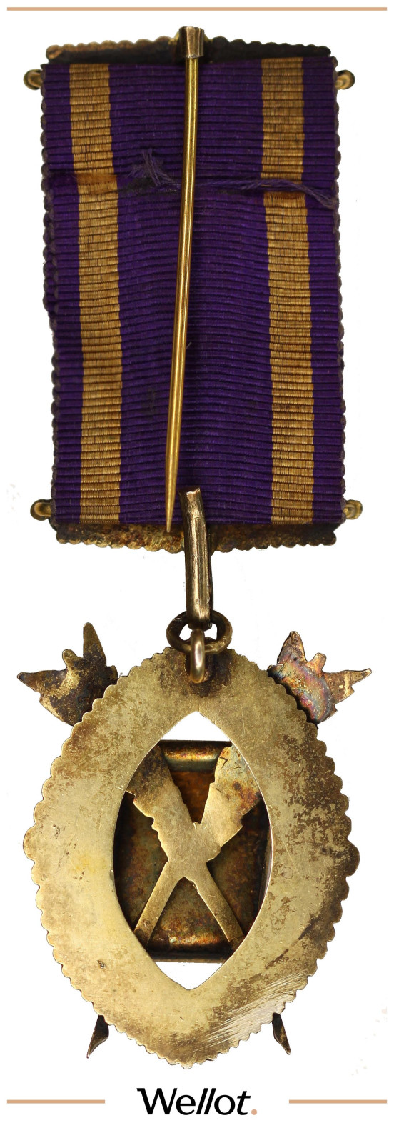 Изображение лота Масонский Знак 1903 Эдуард VII Секретариат Великобритания