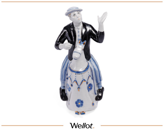 Изображение лота Скульптура «Юрий Никулин» 1970-1980 гг. Россия СССР