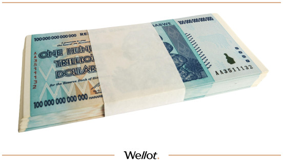 100 Триллионов Долларов 2008 Зимбабве 100 шт UNC
