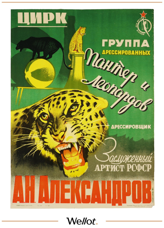 Изображение лота Цирковой Плакат А.Н.Александров