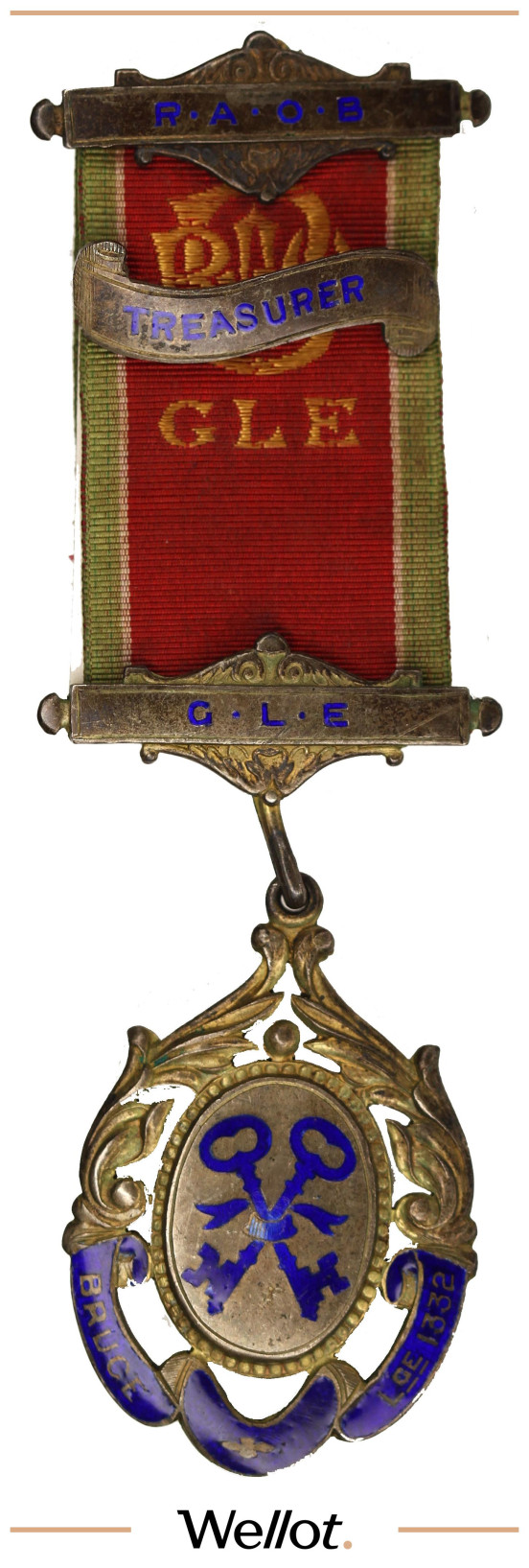 Изображение лота Масонский Знак 1930 Георг V Великобритания
