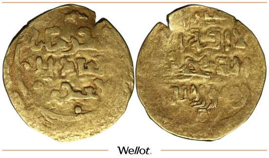 Изображение лота Динар 1206-1227 Чингис-хан Великая Монгольская Империя