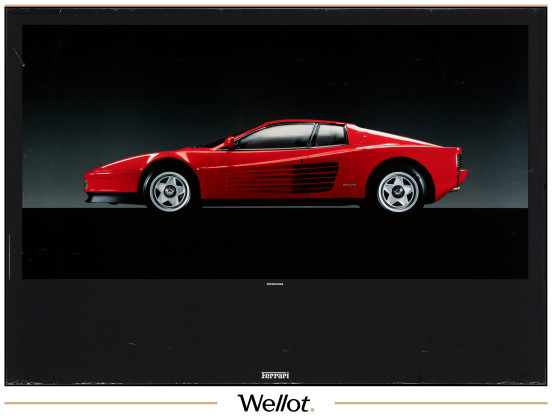 Изображение лота Плакат Ferrari Testarossa 2000-е